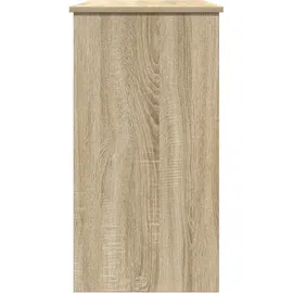 vidaXL Schreibtisch Sonoma-Eiche 80x40x75 cm Holzwerkstoff