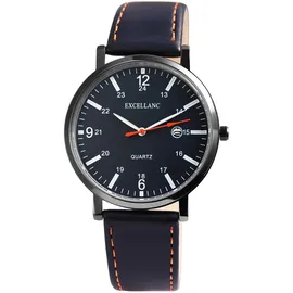 Excellanc Herren Analog Kunstleder 2900125