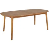 BEST Freizeitmöbel Siena Ausziehtisch 180-240 x 100 x 75 cm Braun