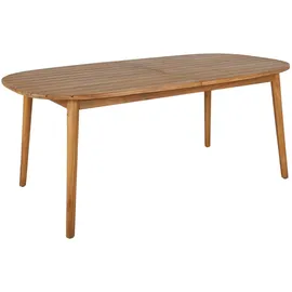 BEST Freizeitmöbel Siena Ausziehtisch 180-240 x 100 x 75 cm Braun