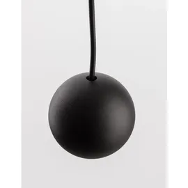 Nova Luce Nocci 1-flg. 290 lm schwarz Aluminium