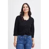 Fransa Strickjacke 'CLIA' - Schwarz - L