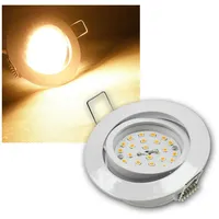 ChiliTec Flat-32 1er LED Einbauleuchte schwenkbar 5W 470lm weiß