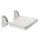 RIDDER Duschklappsitz Max weiß Sitzfläche 36 x 25 cm Belastbar bis maximal 125 kg