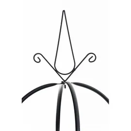 CLP Rosensäule Romantika 190 x 38 cm Schwarz