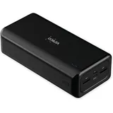 30000 mAh schwarz