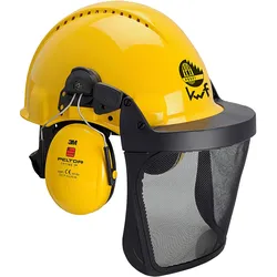 Peltor Kopfschutz-Kombination G3000M, H510, V5B, gelb