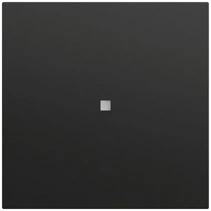 Gira 517174 Taster mit Wippe 1-fach für Gira One und KNX, System 70, schwarz matt (lackiert)