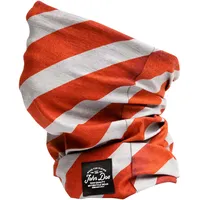 John Doe Tube Stripes Multifunktionstuch rot
