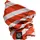 John Doe Tube Stripes Multifunktionstuch rot