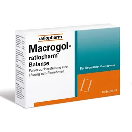 Ratiopharm Macrogol-ratiopharm Balance 10 St.