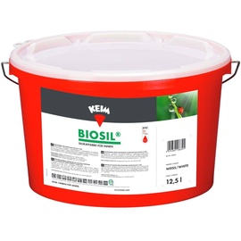 KEIM FARBEN Keim Biosil Innensilikat weiß M-SK 01 Biosil Silikatfarbe Innensilikat-Farbe Wandfarbe, weiß, 5 l