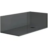 MIRLO Duschrückwand Grau