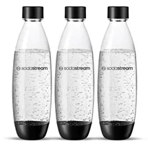 SodaStream Fuse PET-Flasche 3 x 1 l schwarz/weiß