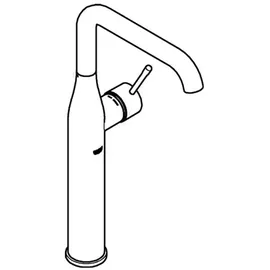 Grohe Essence XL-Size Einhandmischer brushed hard graphite 32901AL1