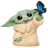 Hasbro Spielfigur Star Wars Bounty Collection, (Größe: ca. 6 cm), The Child Baby Yoda Grogu Baby Yoda mit Schmetterling