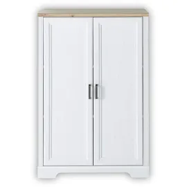 Stella Trading JASMIN Aktenschrank 86 x 127 x 38 cm Pinie hell, Artisan Eiche Optik