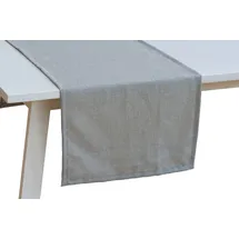 PICHLER Tischläufer Panama 50 x 150 cm Grau