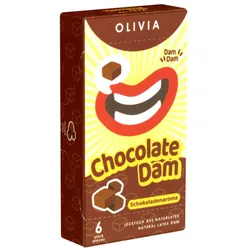 Dams Chocolate – Schokoladen-Aroma Lecktücher (6 Tücher) 6 St