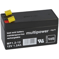 MultiPower MP1,2-12 1,2Ah VdS G107032, Faston 4,8