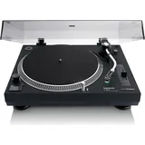 Lenco L-3828BK Plattenspieler mit Direktantrieb - Pitch Control - USB/PC-Encoding - Schwarz