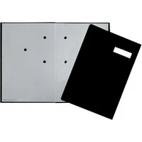 Pagna Unterschriftsmappe 24192-44 Eco-Einband Löschkarton 20tlg. sw