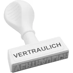 WEDO Stempel Vertraulich""