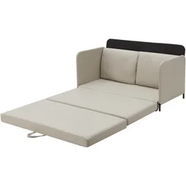 [en.casa] Schlafsofa Soini mit Liegefunktion Beige