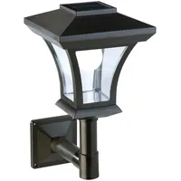 Lunartec Solar-LED-Wandleuchte WL-345, 45 Lumen, 0,3 Watt