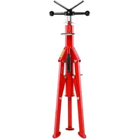 Vevor V-Head-Rohrständer Höhenverstellbar 710-1320 mm Pipe Ständer 1134 kg Tragbarer hochklappbarer Pipe-Standfuß mit V-Kopf