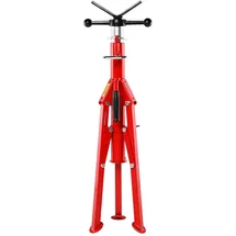 Vevor V-Head-Rohrständer Höhenverstellbar 711,2-1320,8 mm Pipe Jack-Ständer Tragbarer hochklappbarer Pipe-Standfuß mit V-Fold-A-Jacks