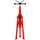 Vevor V-Head-Rohrständer Höhenverstellbar 711,2-1320,8 mm Pipe Jack-Ständer Tragbarer hochklappbarer Pipe-Standfuß mit V-Fold-A-Jacks