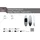 F2 Wing Foilboard Glide Starlit Team Foil Board 85L grau