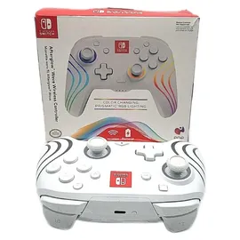PDP Afterglow Wave Controller Weiss Nintendo Switch