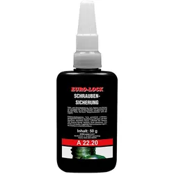 Schraubensicherung niedrigfest EURO-LOCK A 22.20 50g Dosierflasche