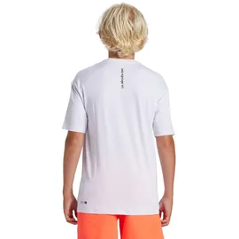 QUIKSILVER Everyday Surf - Kurzärmliges Surf-T-Shirt mit UPF 50 für Jungen 8-16 weiß,