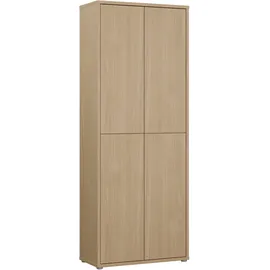 Forte Alice Springs 74,5 x 191,9 x 34,9 cm 4-türig beige/braun