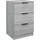 vidaXL Nachttisch Grau Sonoma 40x36x65 cm