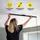 Lightswing Lightswing® Aufhängesystem Edelstahl Metall, 3x2x90 cm, Arbeitszimmer, Bürozubehör