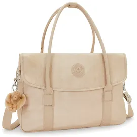 Kipling Superworker S Umhängetasche, Computertaschen, Sparkled Beige (Beige)