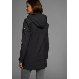 POLARINO Softshellmantel in schwarz | Gr.: 40