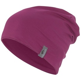 chillouts Beanie Acapulco Hat«, lässiger Long-Beanie-Look, Baumwoll-Elasthan-Mix, pink