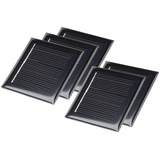 5X Solarpanel Solarzelle 2V 50mA Polykristallin Solarmodul für Ladegerät 54x54mm