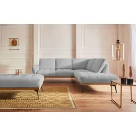 exxpo - sofa fashion Hocker Palic 139 x 47 x 71 cm Silber