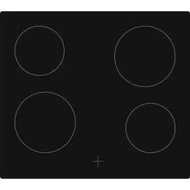 Telefunken ECH65A-B2 Einbauherd-Set | Backofen mit Grill & Umluft | Glaskeramik-Kochfeld