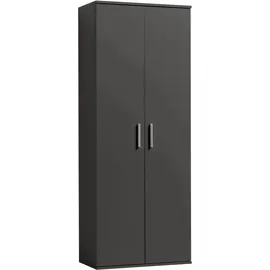 Procontour Schrank Clara 64 x 34 x 167 cm Grau