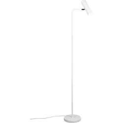TRIO LEUCHTEN Stehlampe "Marley", weiß, Ø 6cm H: 151cm, Lampen, mit Kippschalter, GU10 Leuchtmittel frei wählbar, Standleuchte Stehlampe