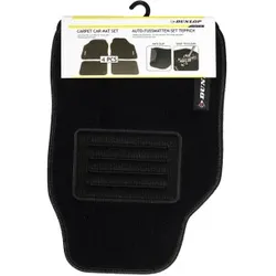 Dunlop Auto-Fußmatten-Set Teppich 4-teilig PP/PES