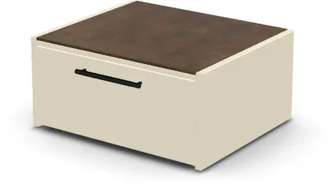 Brabura CT 80 Kamado Modul - Iron Corten / Perle Blanche / Matt schwarzer Griff