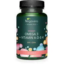 Vegavero Omega 3 + ADEK Kapseln 60 St.